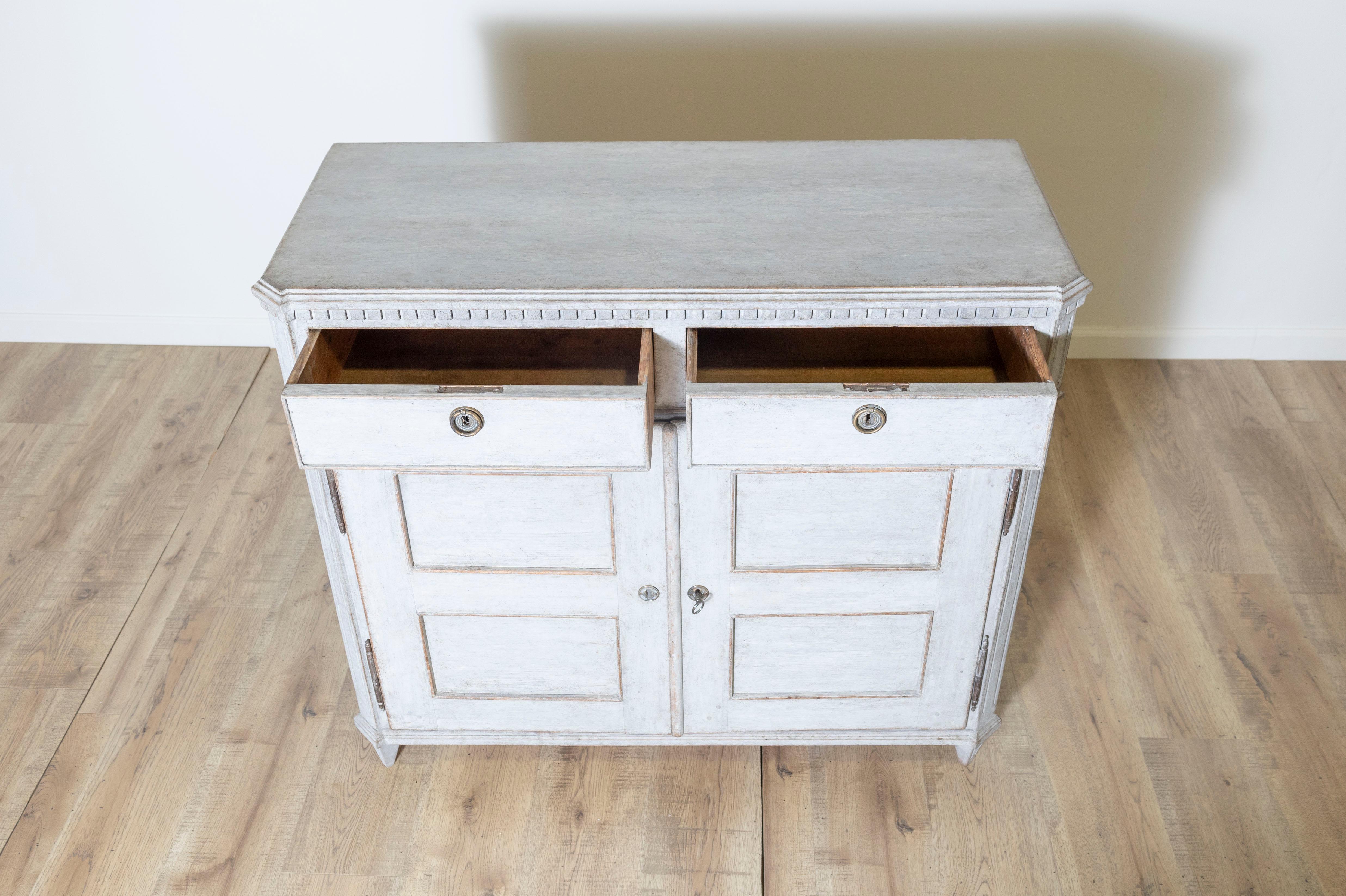 Svedese Credenza svedese del XIX secolo Circa 1870 in vendita