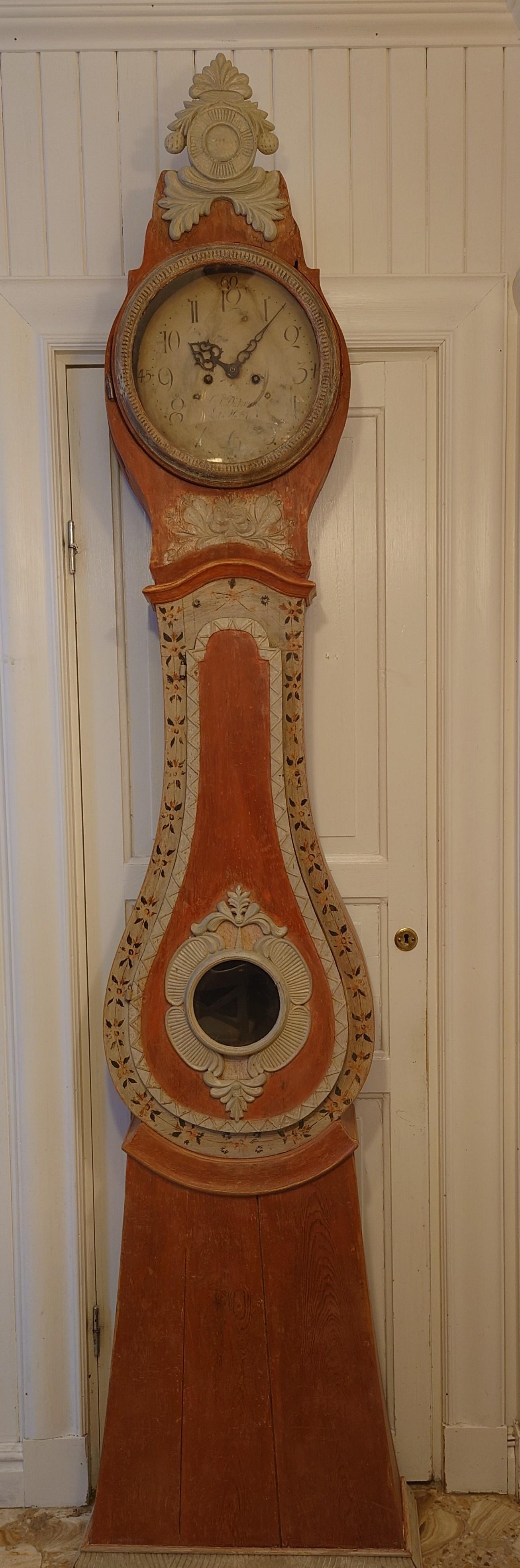 refinish grandfather clock