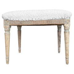 19th Century Swedish Antique Gustavian Tabouret-Stool