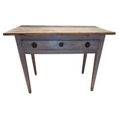 19th Century Swedish antique rustic genuine Gustavian Desk