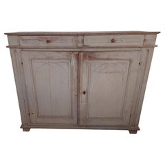 19th Century Swedish Antique Rustic  Late Gustavian Buffet / sideboard