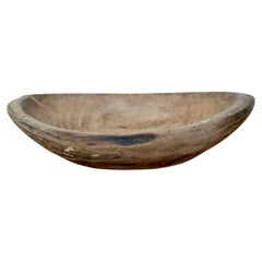 19th Century Swedish Antique Wooden Bowl