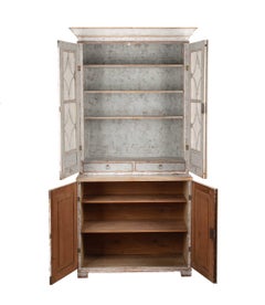19th Century Swedish Astragal Glazed Bookcase
