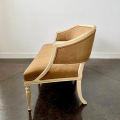 19th Century Swedish Barrel Back Sofa