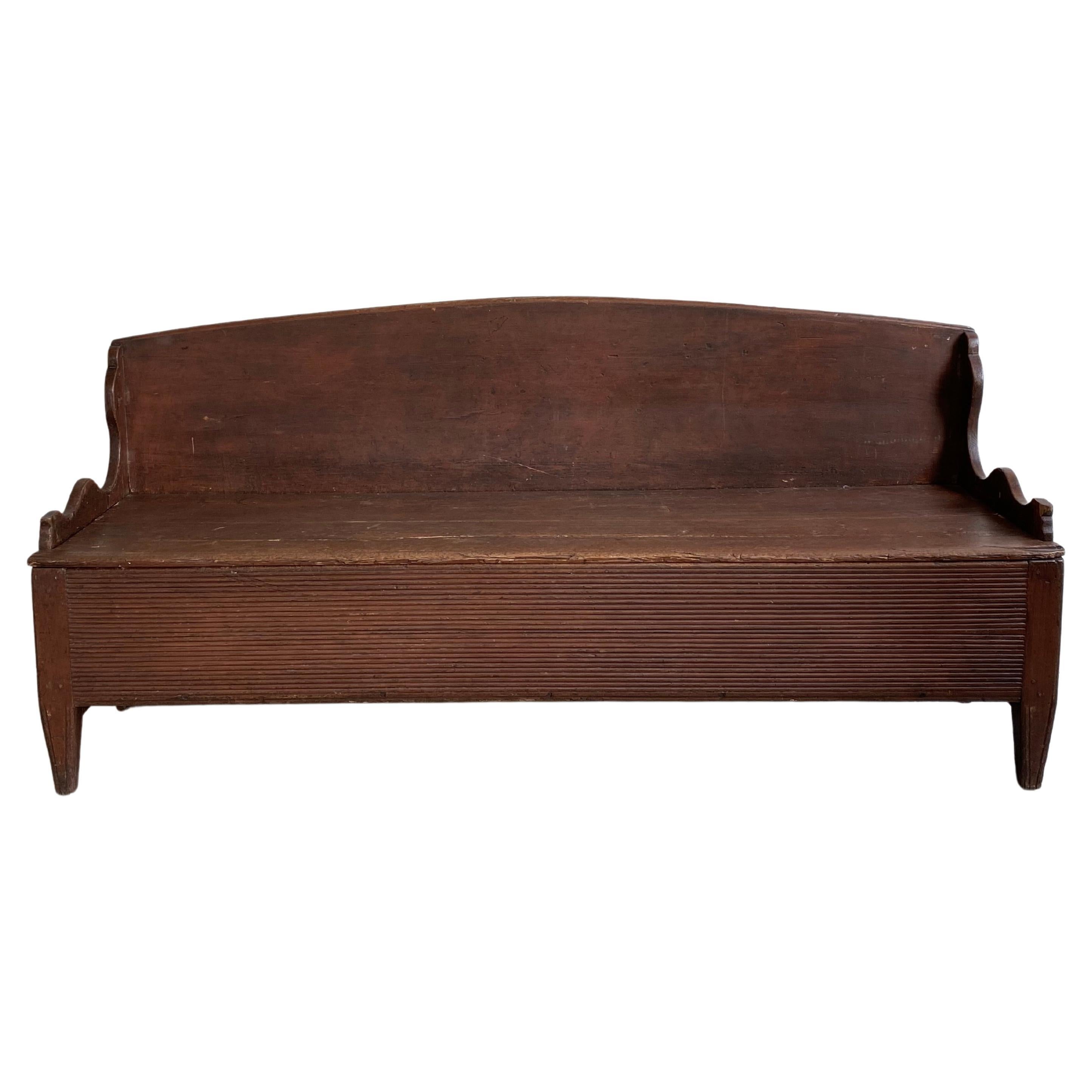 19th Century Swedish Bench