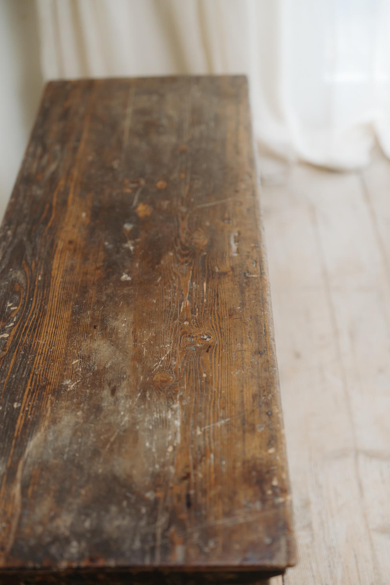 Arcón sueco para mantas del siglo XIX en venta 6