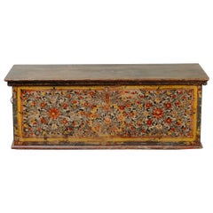 Coffre à couvertures suédois du 19e siècle