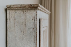 19th Century Swedish Cabinet with Reeded Panels