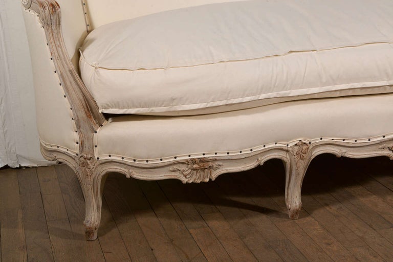 Down 19th Century Swedish Canapé Sofa For Sale