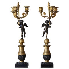 19th Century Swedish Candelabra