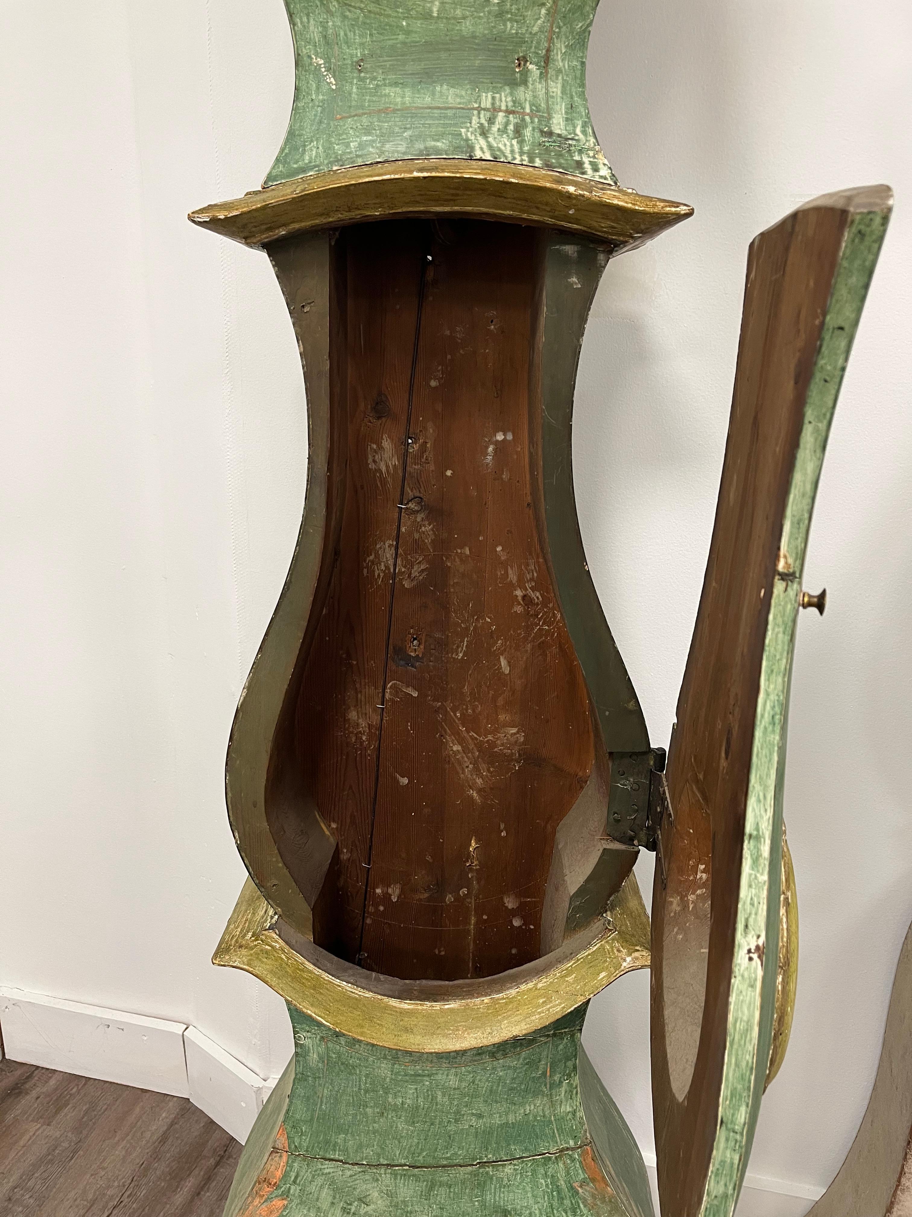 19th Century Swedish Case Clock For Sale 3