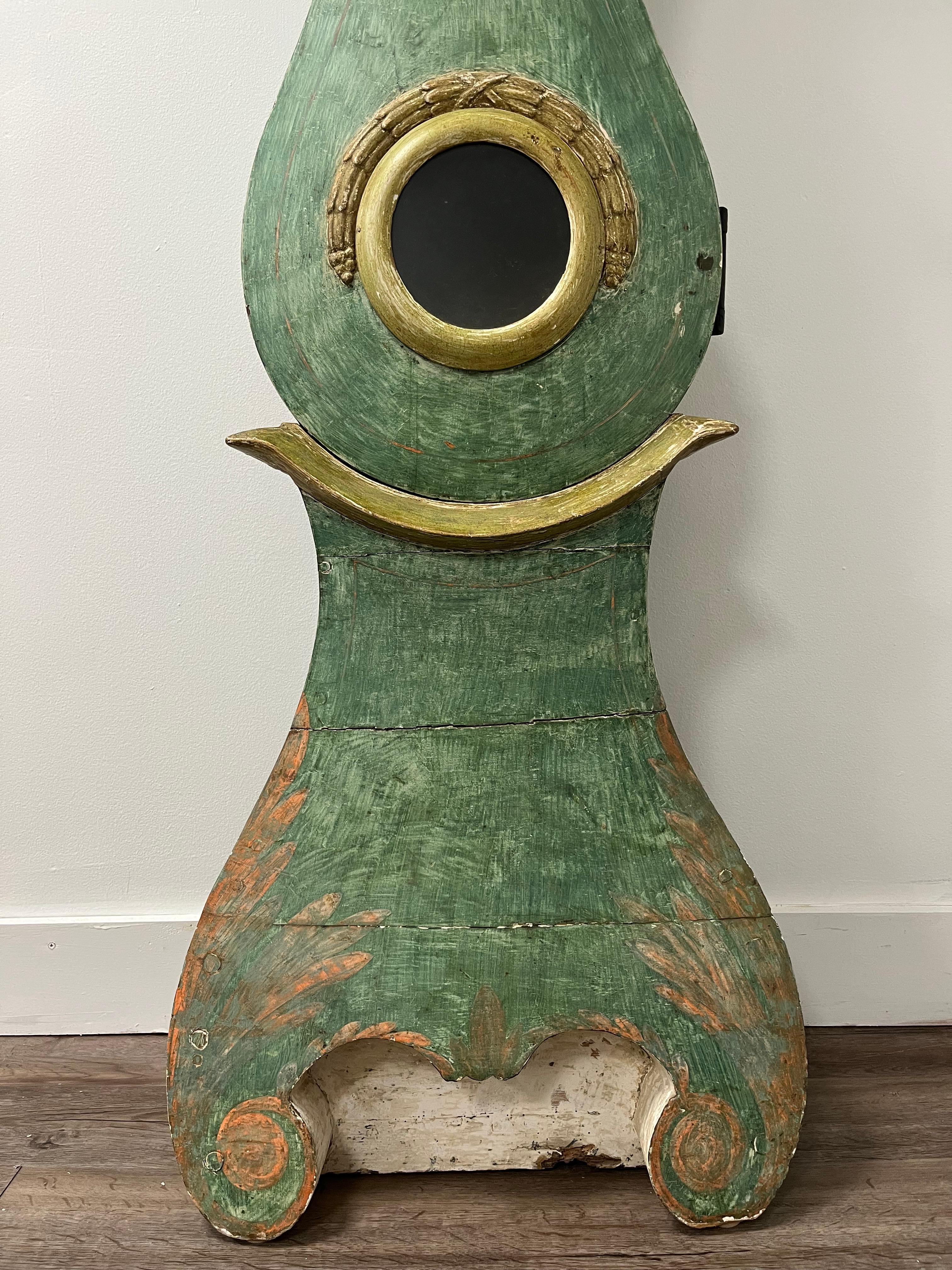 19th Century Swedish Case Clock For Sale 4