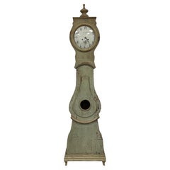 Vintage 19th Century Swedish Case Clock
