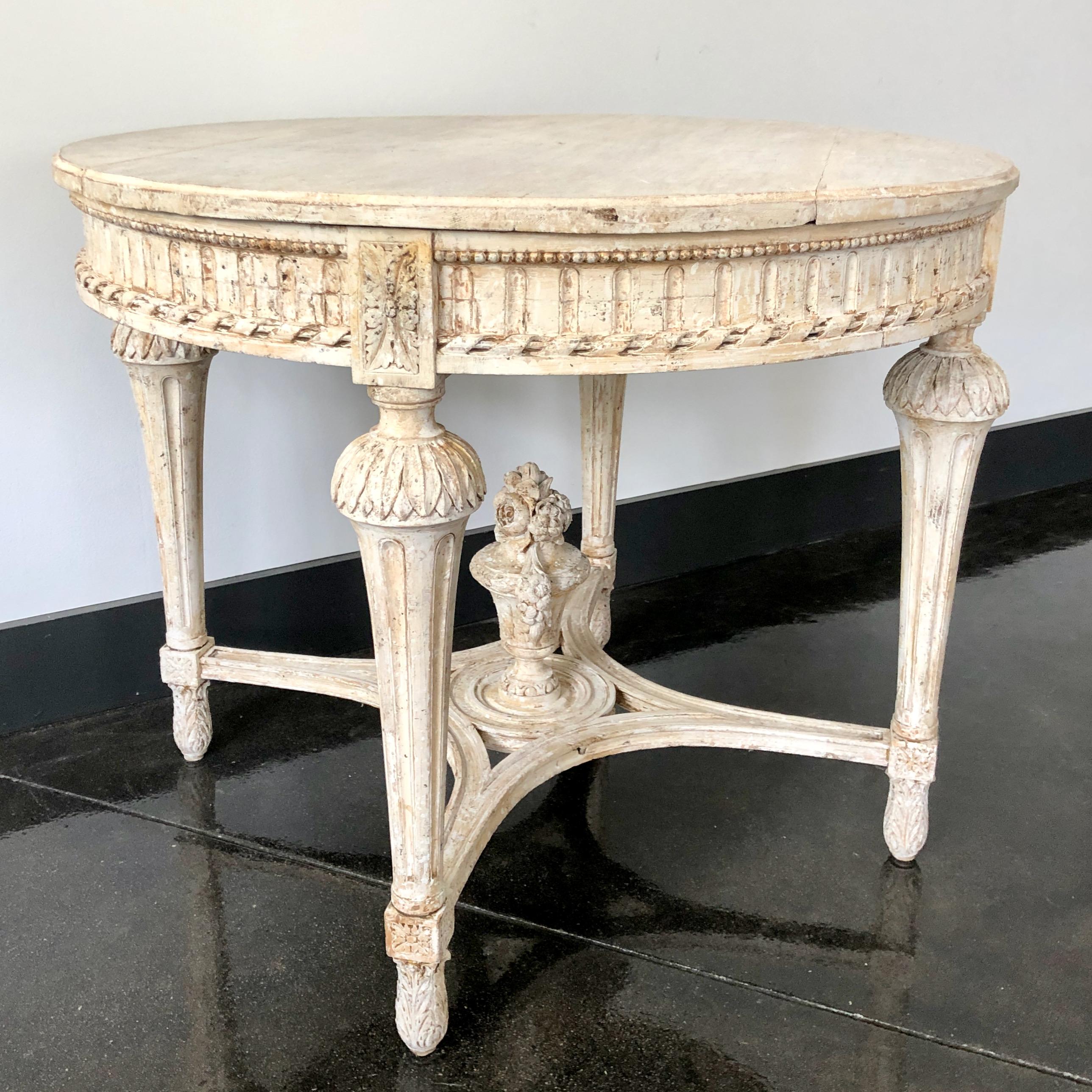 Gustavian 19th Century Swedish Center Table