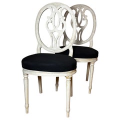 Chaises suédoises du 19e siècle