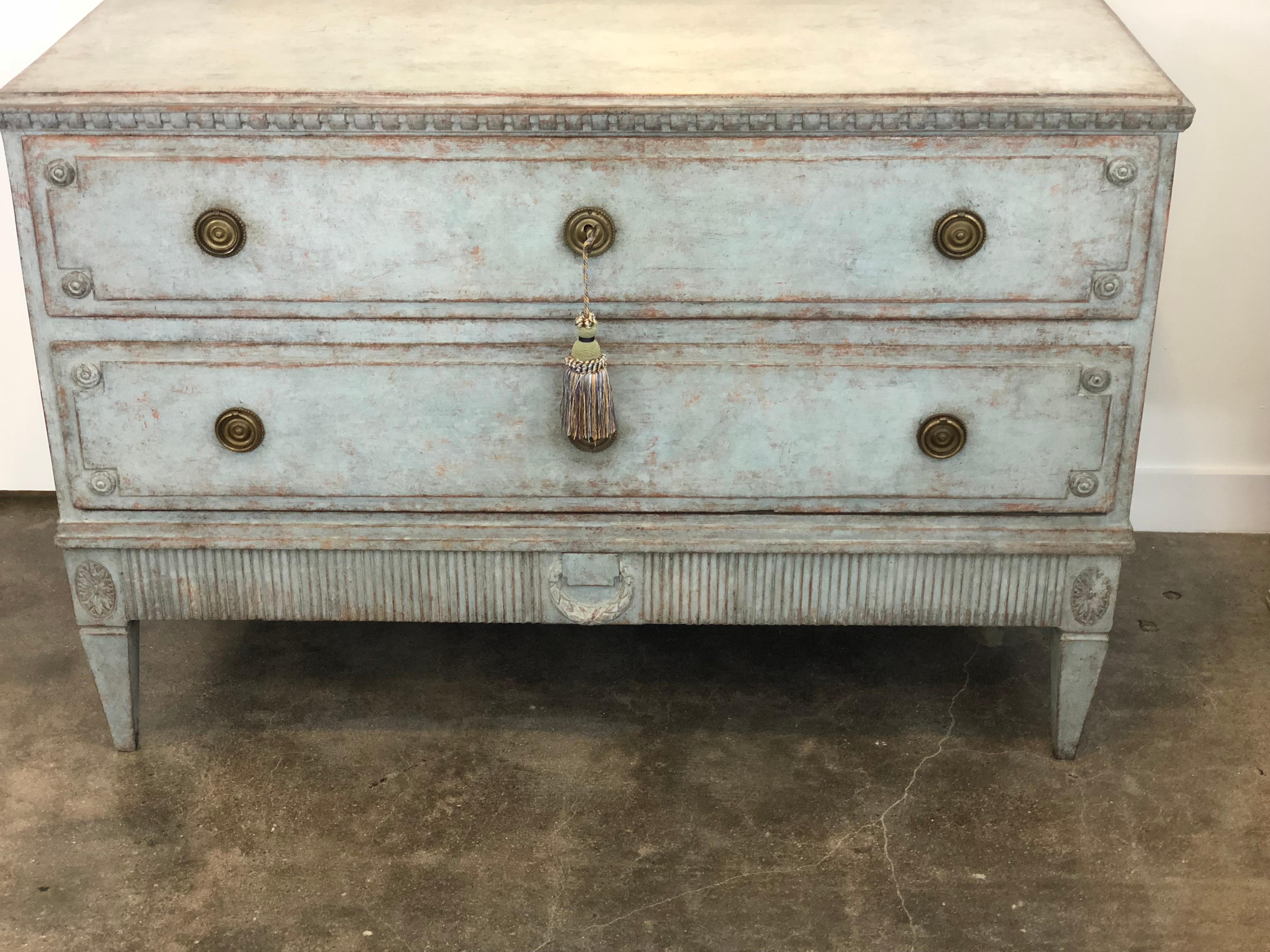 19th Century Swedish Chest For Sale 5