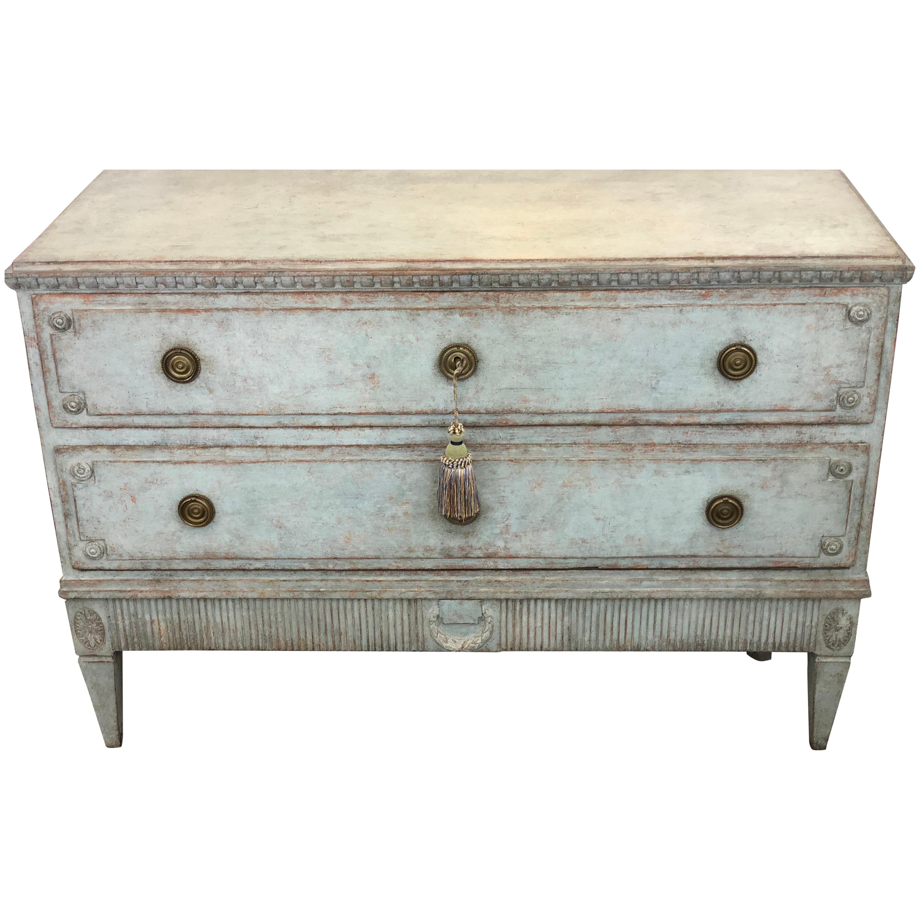 19th Century Swedish Chest For Sale