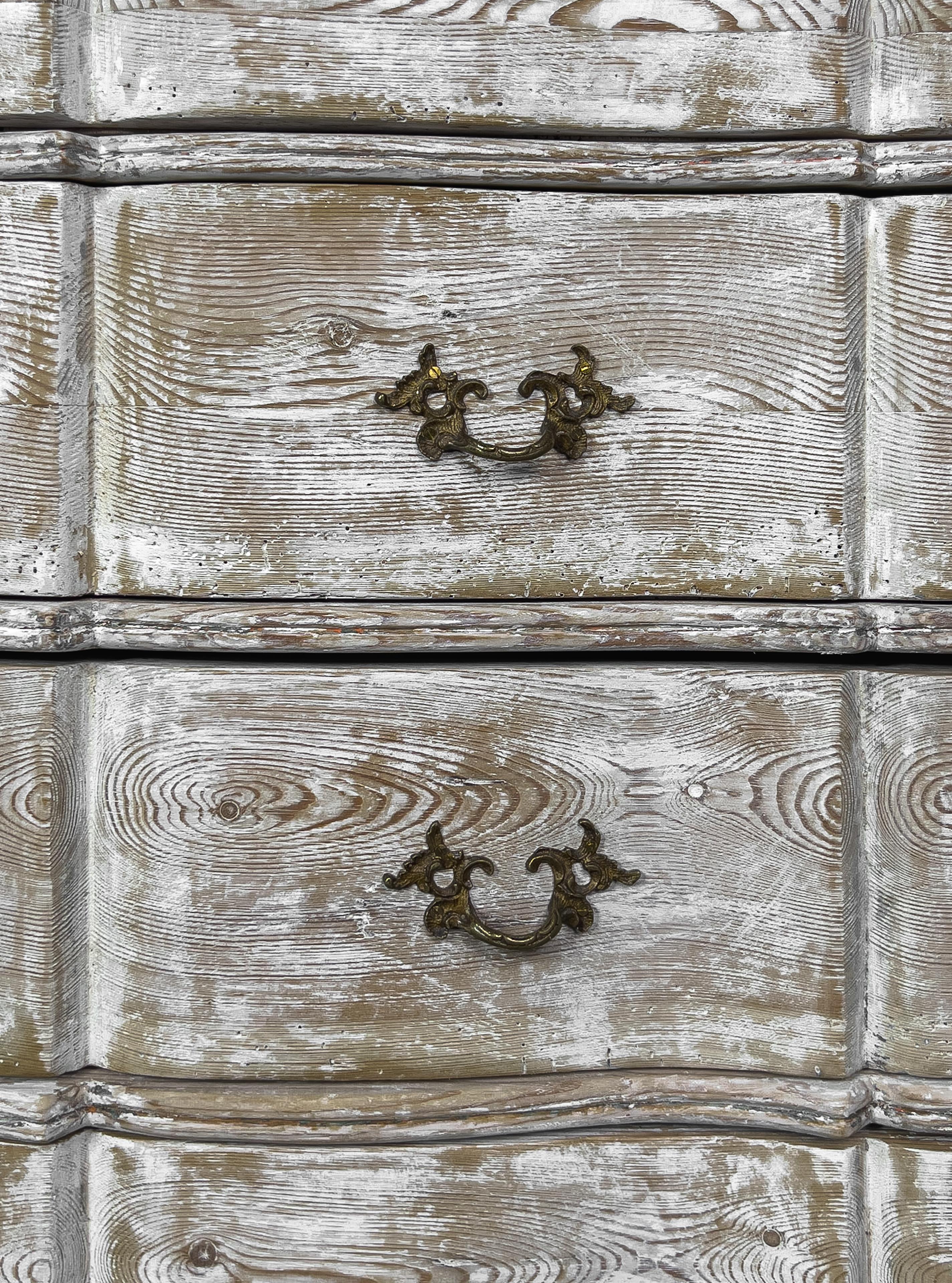 Painted 19th Century Swedish Chest of Drawers For Sale
