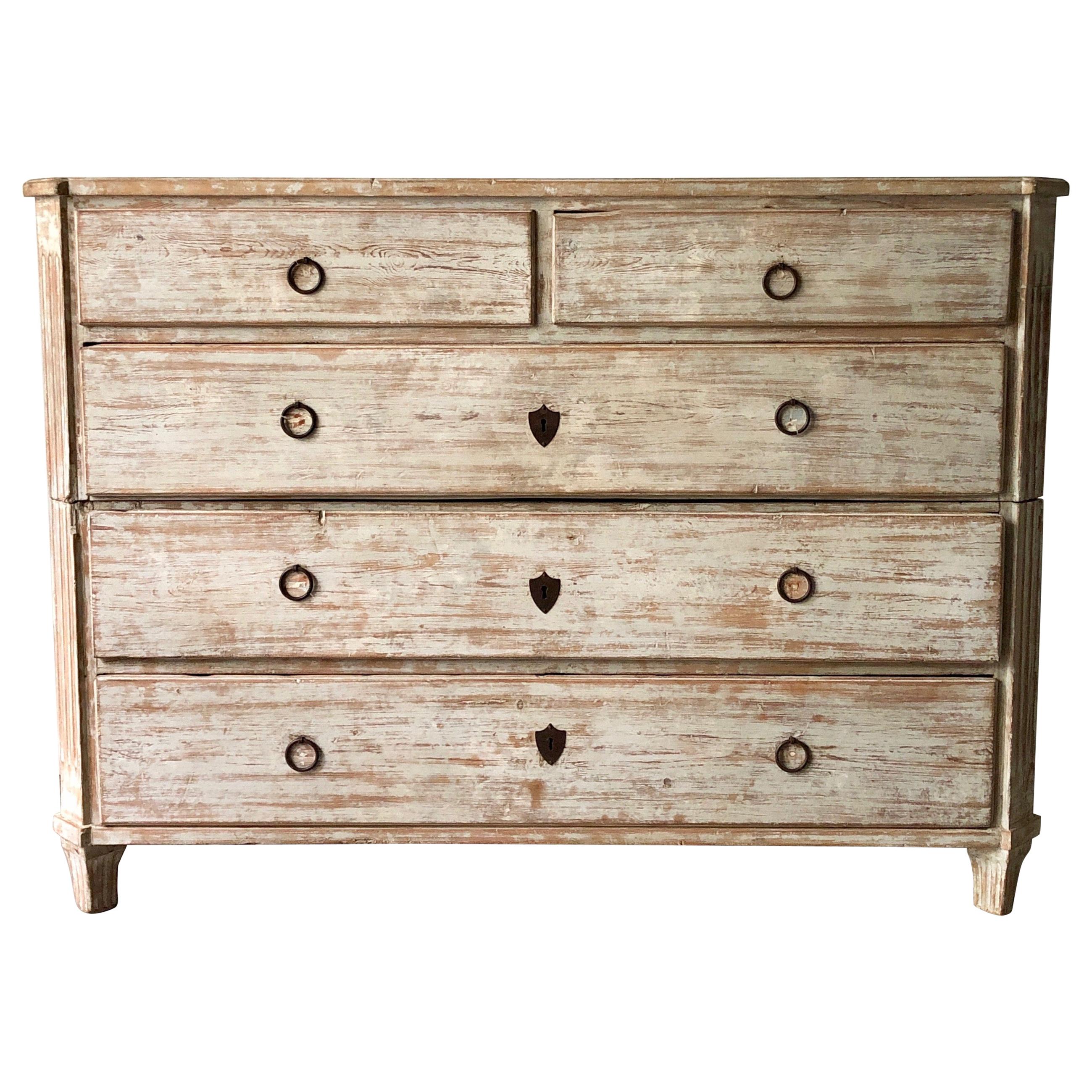 19th Century Swedish Chest of Drawers