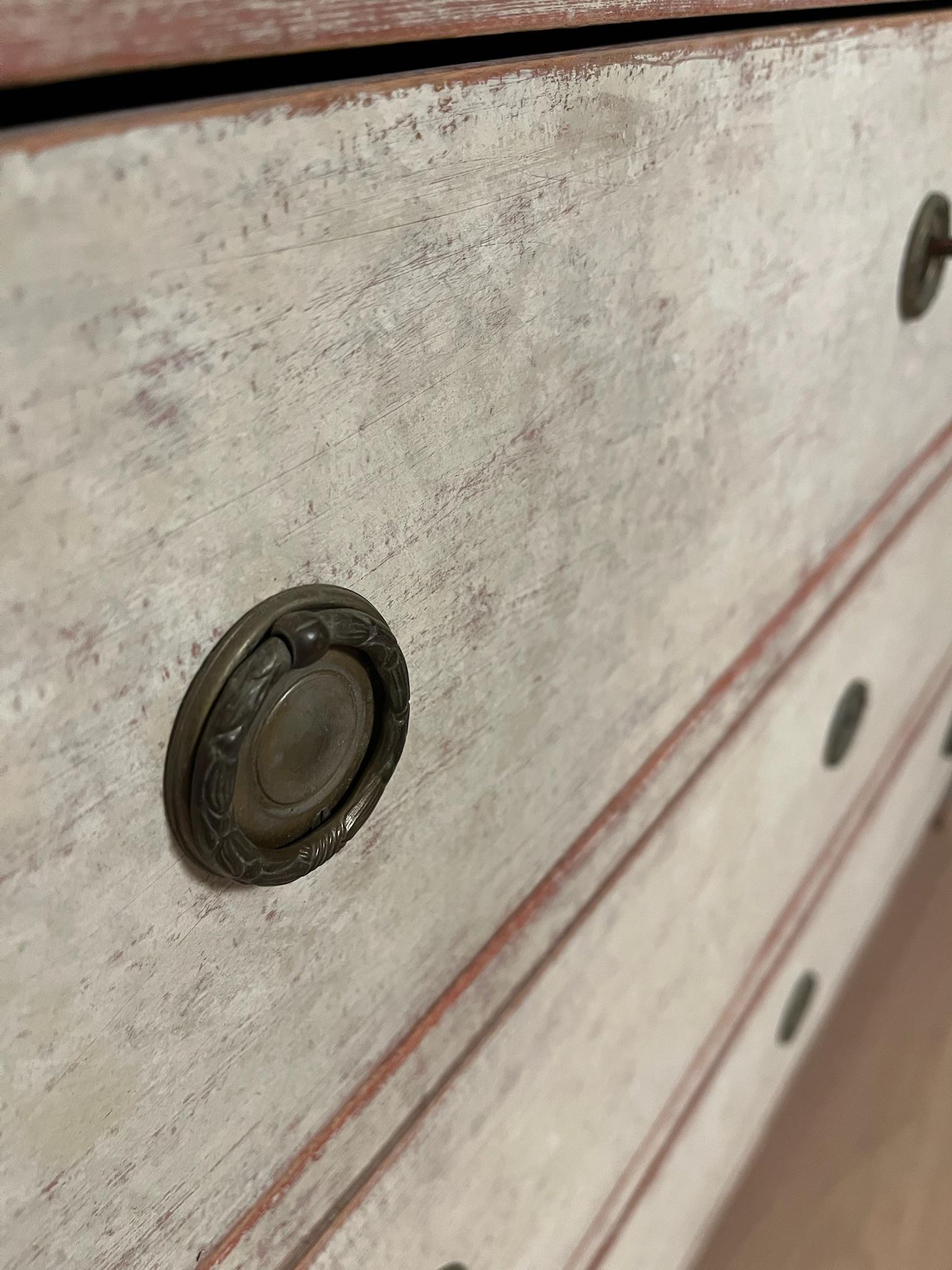Gustaviano Cassettiera svedese del XIX secolo in stile gustaviano in vendita