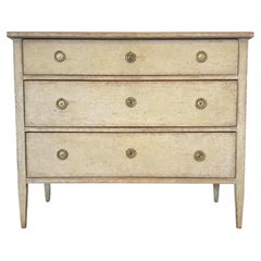 Commode suédoise de style gustavien du 19ème siècle