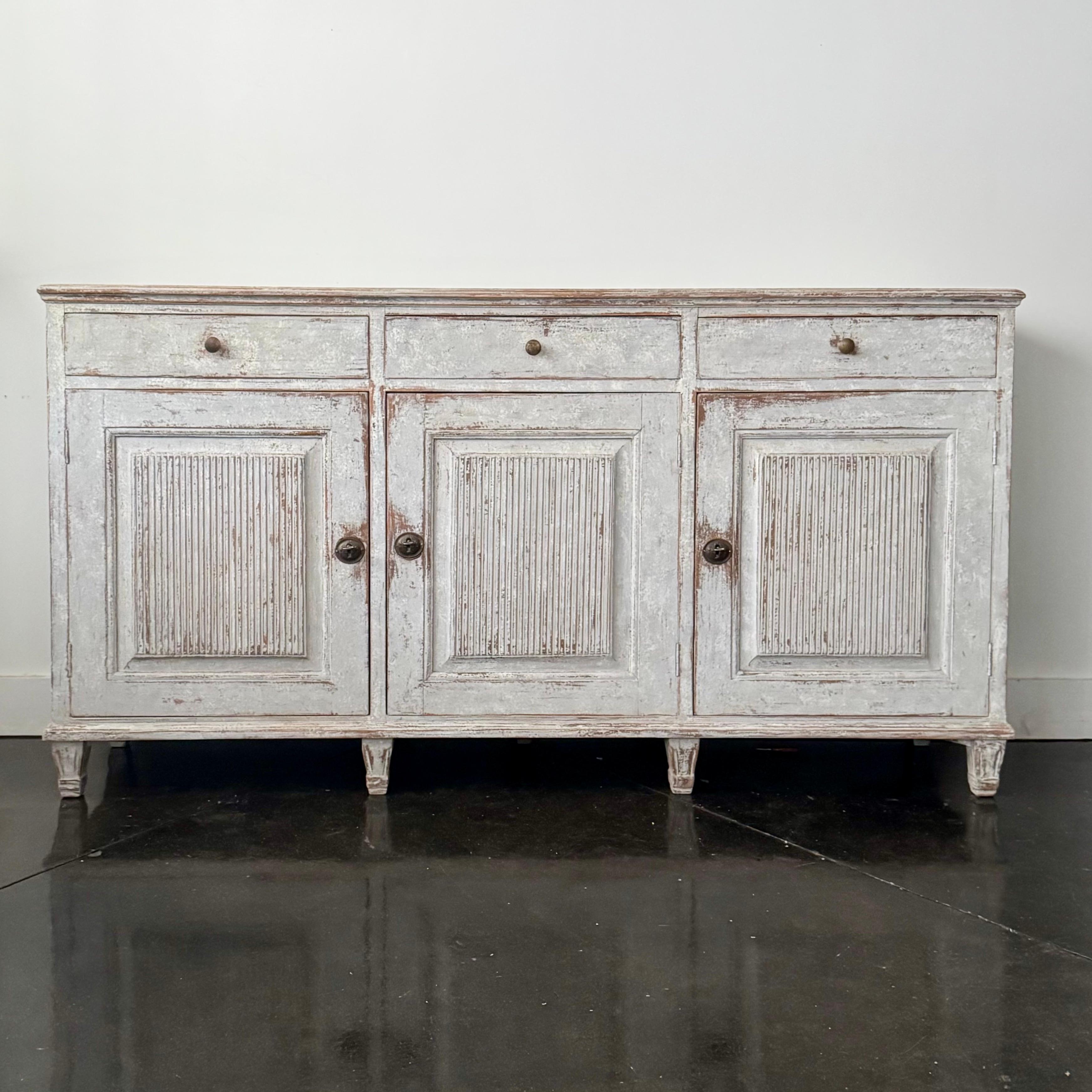 19th century Swedish Classic Sideboard Stockholm 1840-50 In Good Condition In Charleston, SC