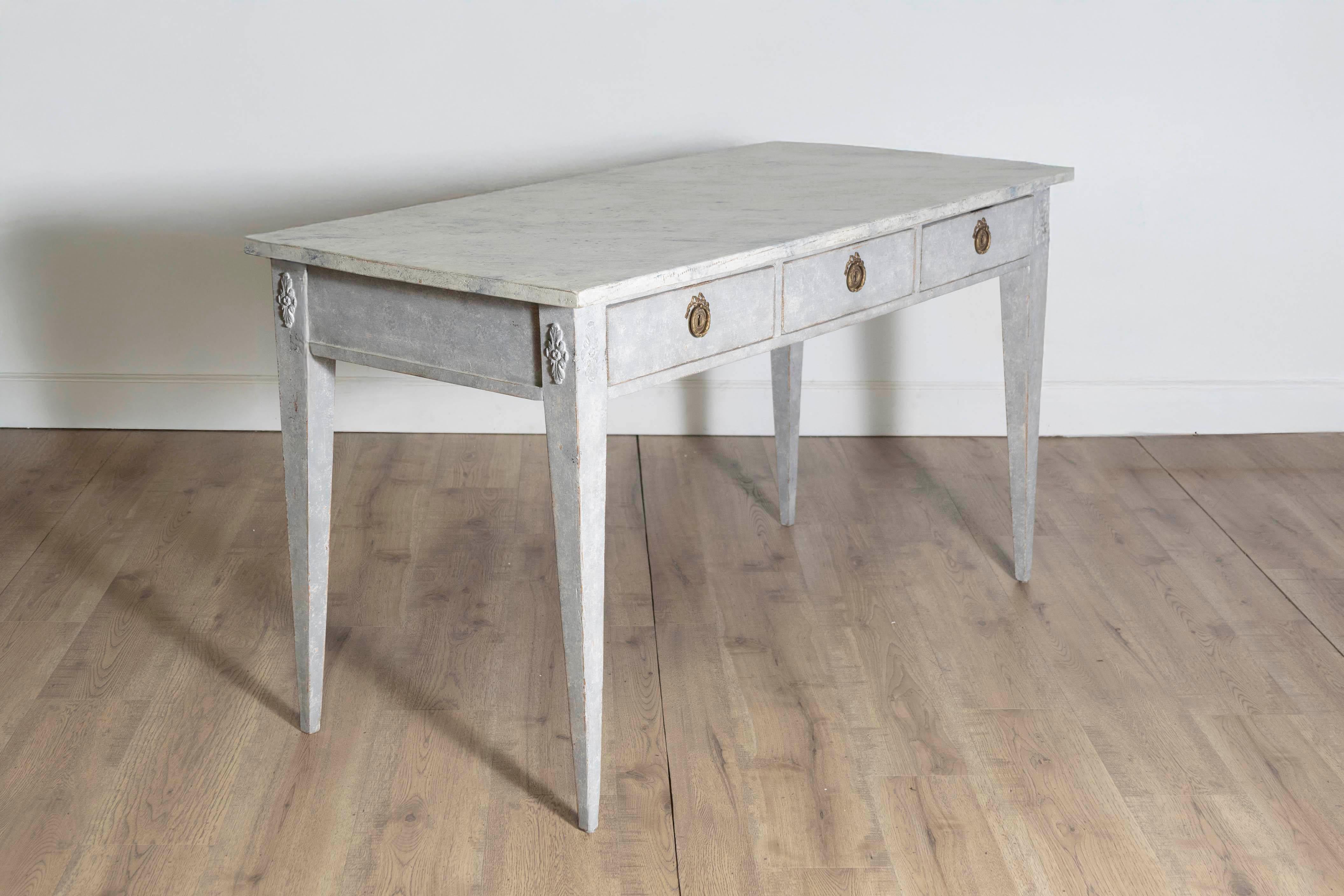 19th Century Swedish Console Table Circa 1880 In Good Condition For Sale In Atlanta, GA