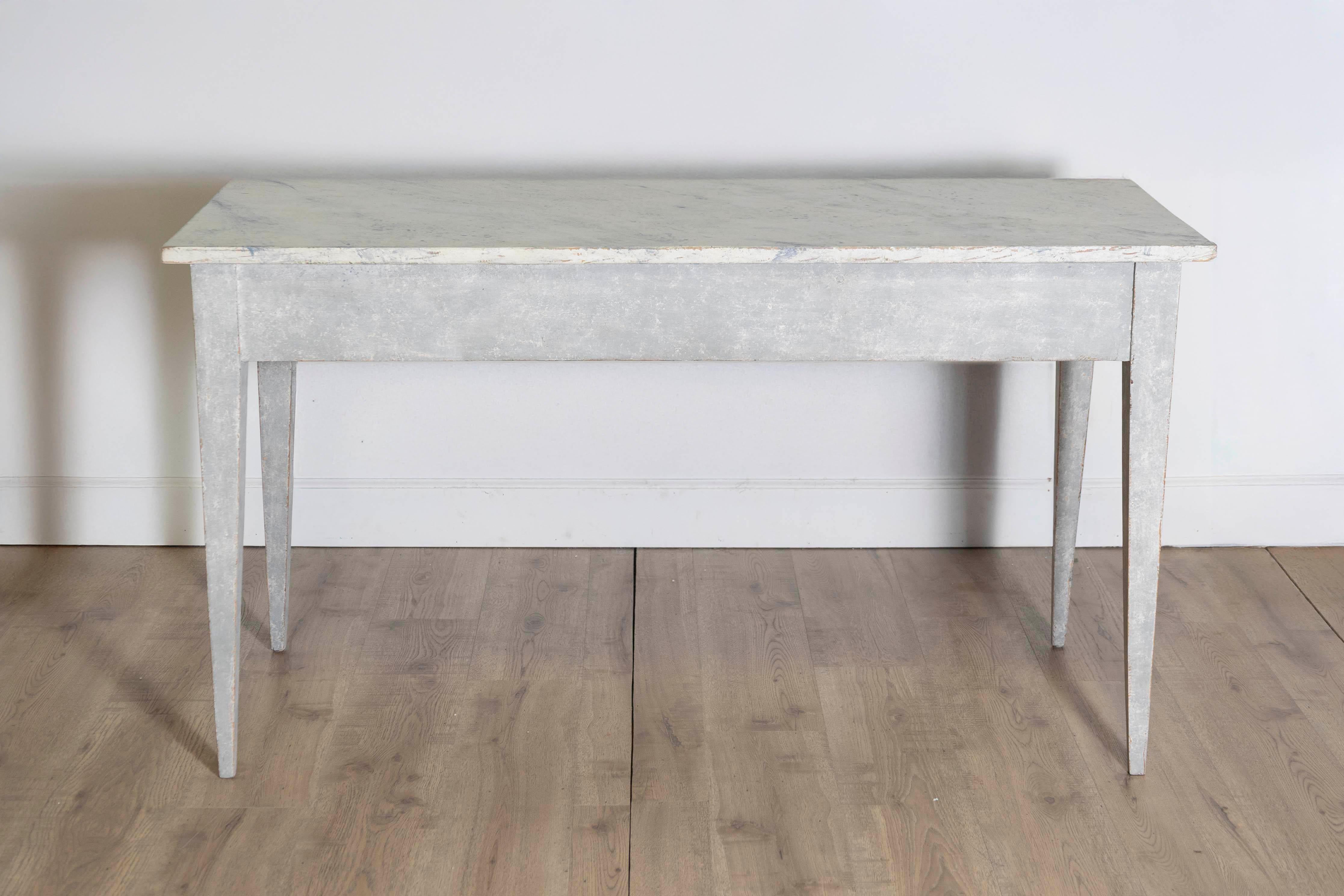 19th Century Swedish Console Table Circa 1880 For Sale 2