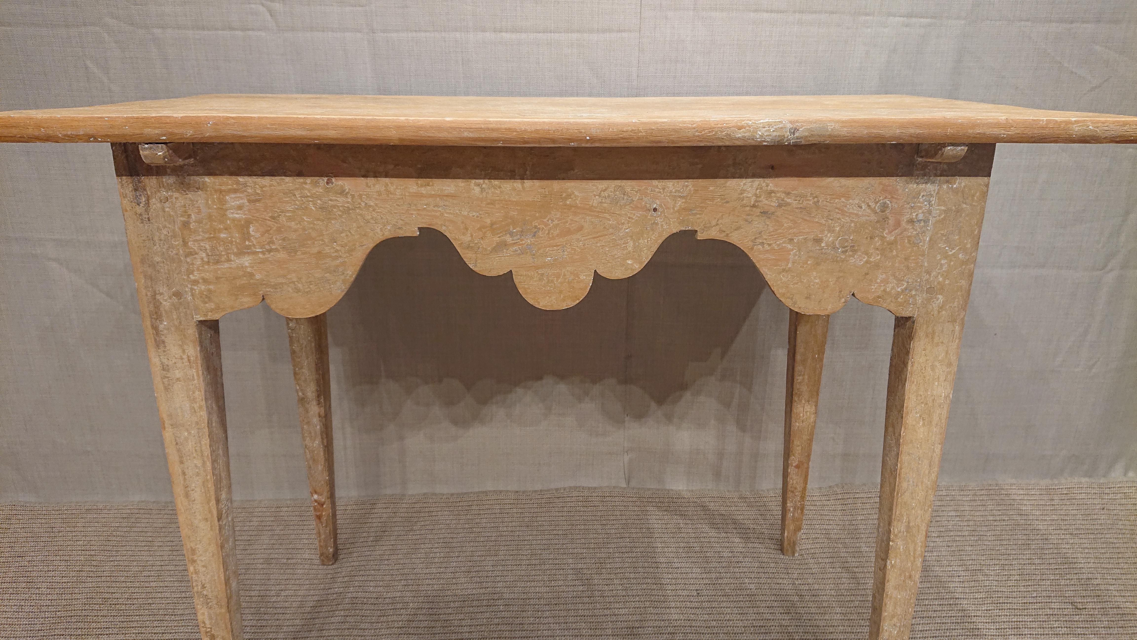 19th Century Swedish Console Table with Trace of Original Paint  Antiques 6