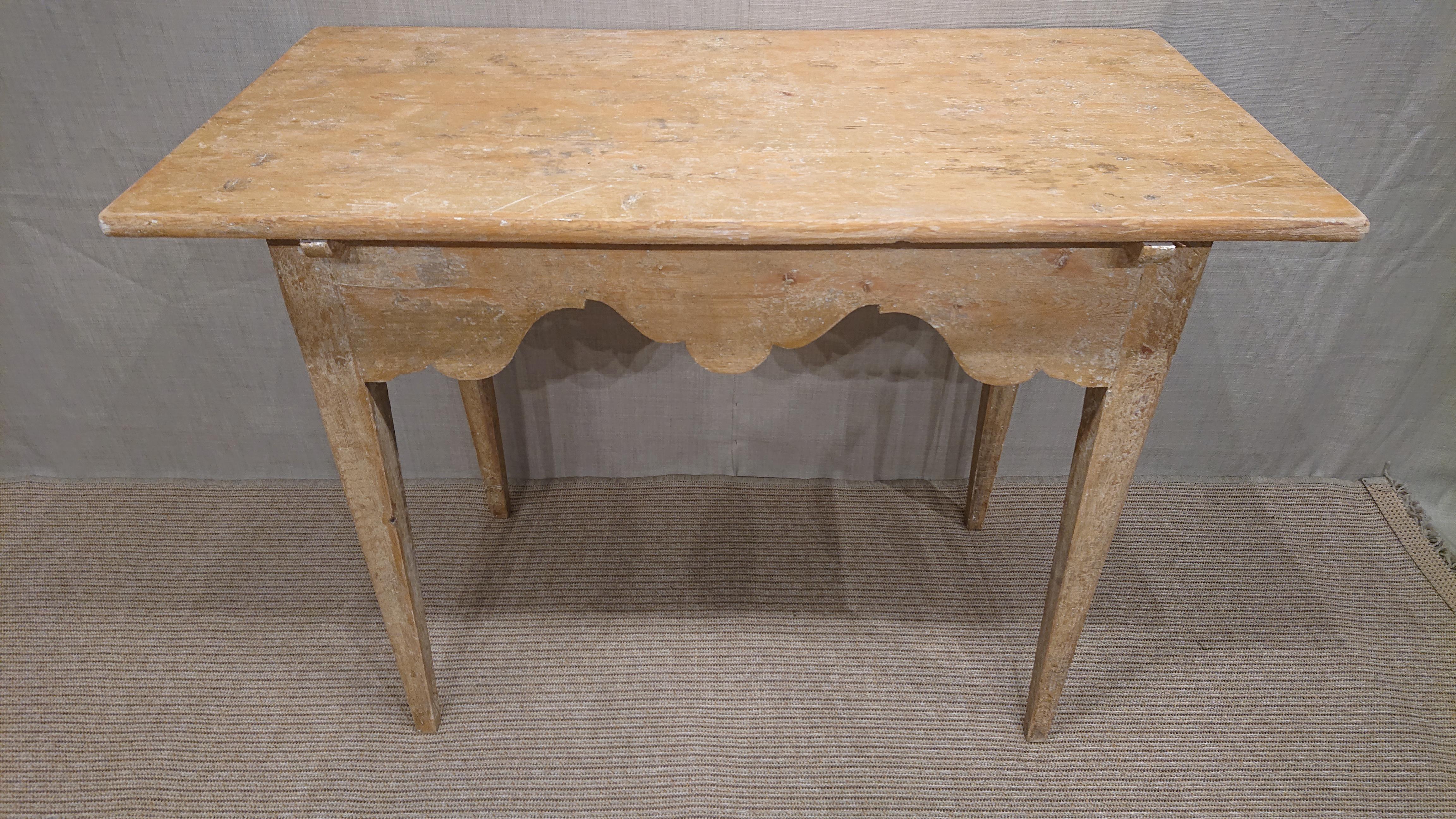 19th Century Swedish Console Table with Trace of Original Paint  Antiques 1