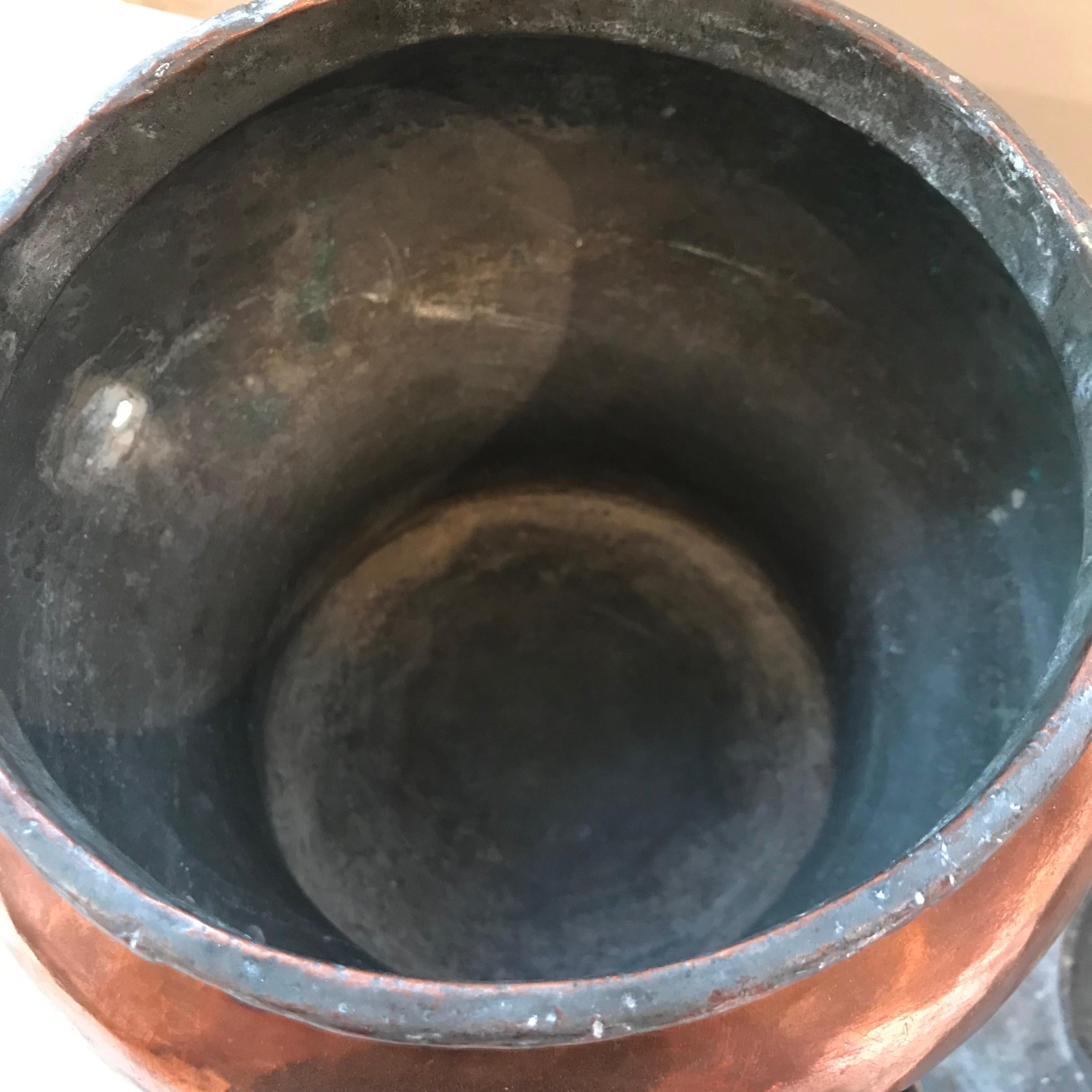19th Century Swedish Copper Covered Urn For Sale 2