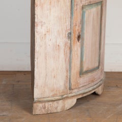 19th Century Swedish Corner Cupboard
