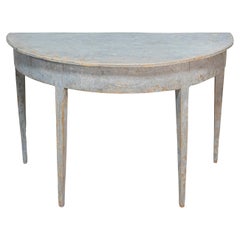 19th Century Swedish Demi Lune