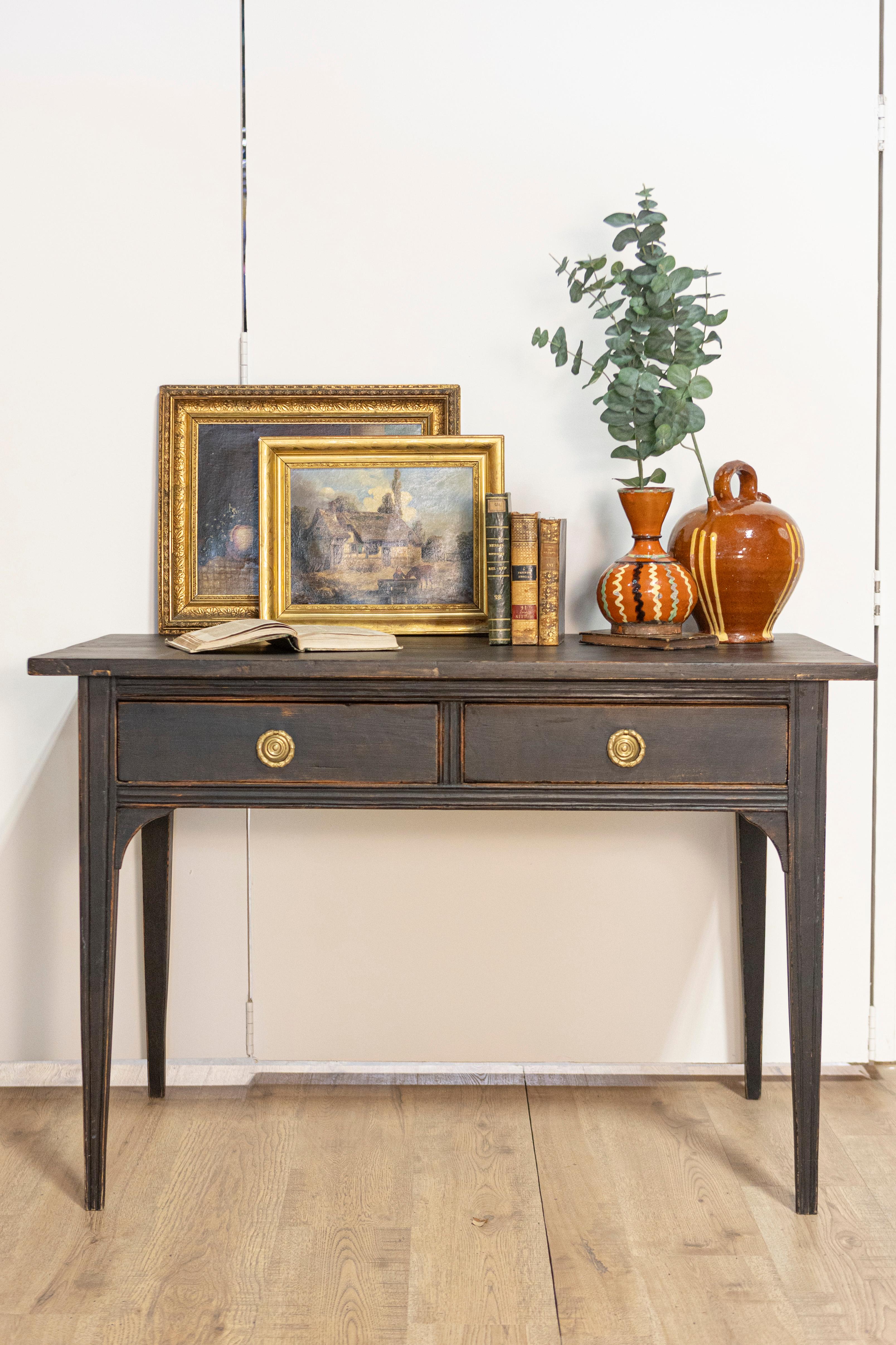 19th Century Swedish Desk Circa 1840 For Sale 4