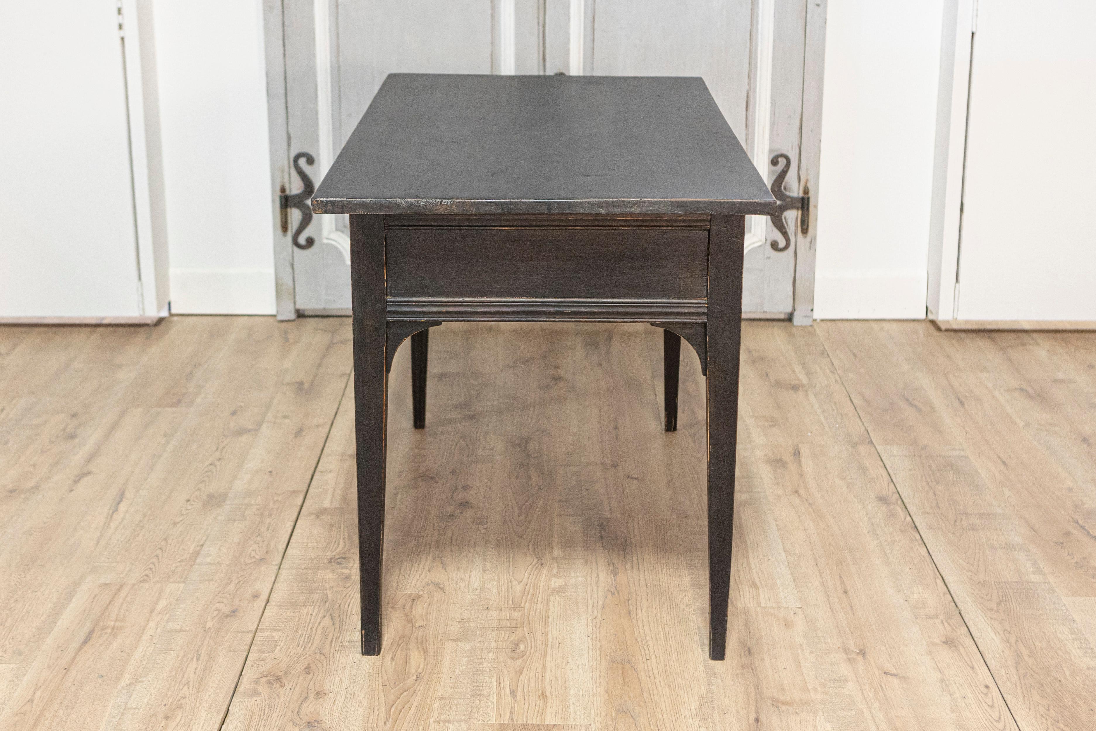 Pine 19th Century Swedish Desk Circa 1840 For Sale