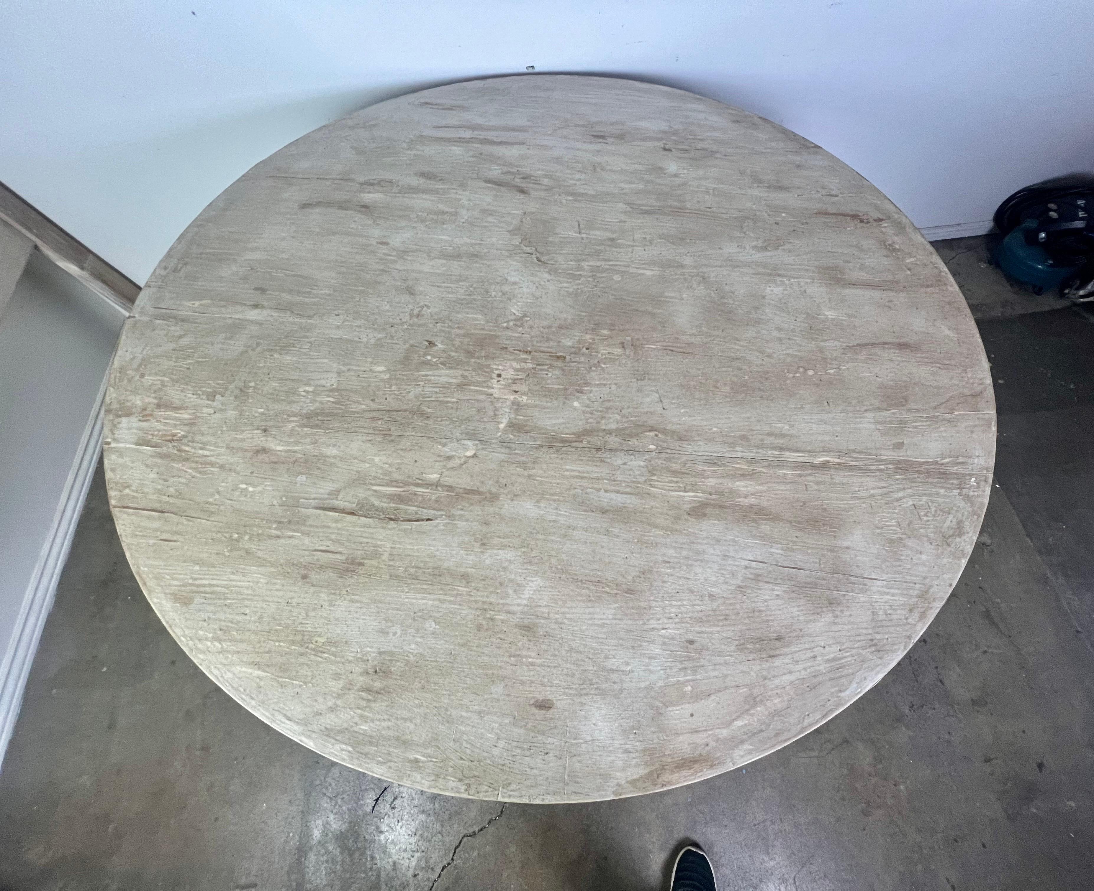 Wood 19th-century Swedish Dining Table For Sale