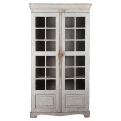 Antique 19th Century Swedish Display Cabinet