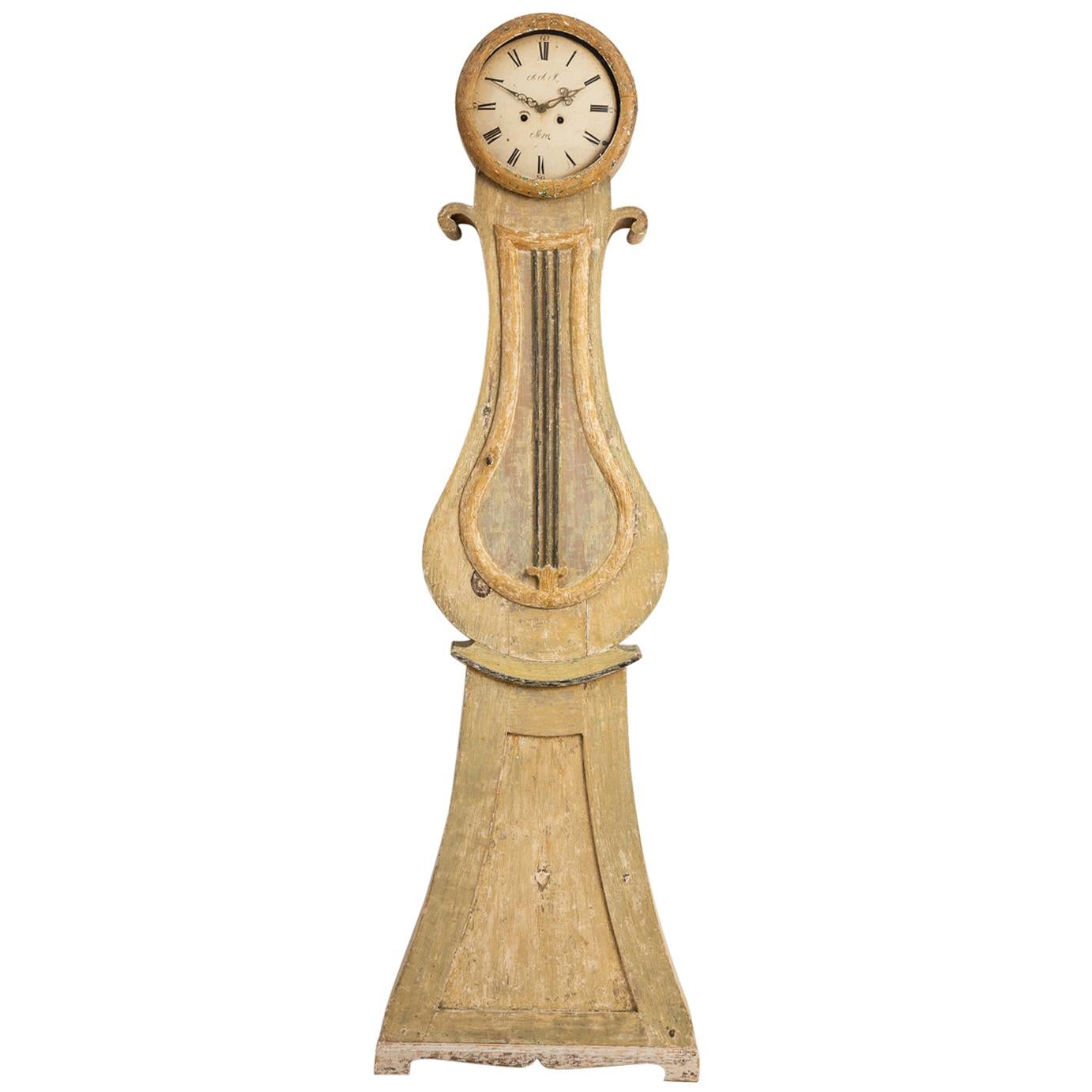 19th Century Swedish Empire Mora Clock