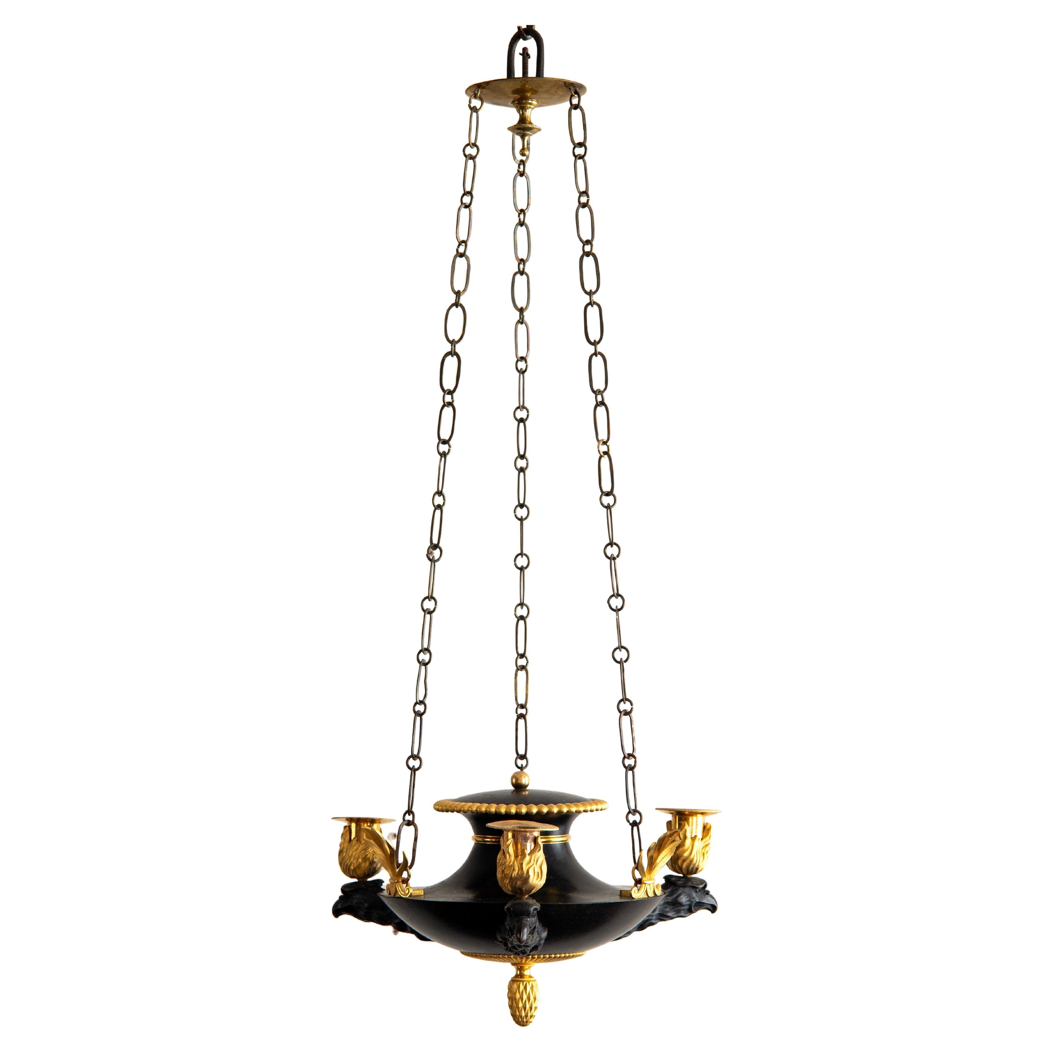 19th Century Swedish Empire Pendant