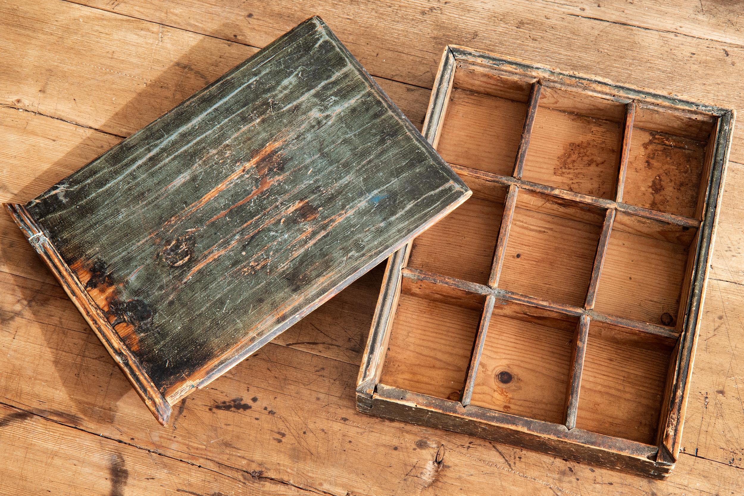 19th Century Swedish Folk Art Box For Sale 4