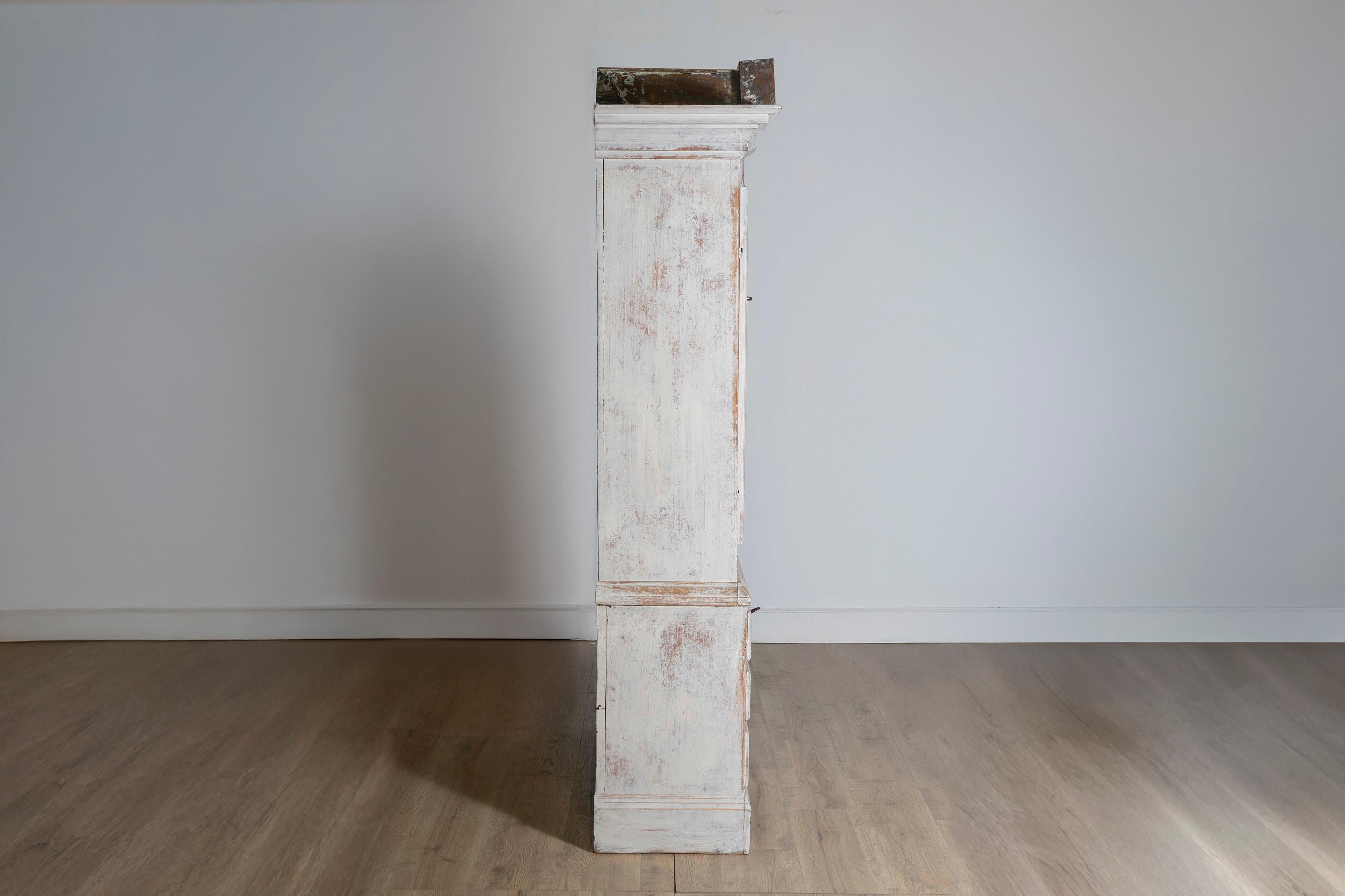 19th Century Swedish Folk Art Cabinet Circa 1810 For Sale 1