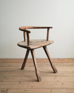 19th Century Swedish Folk Art Chair