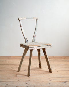 Sedia folkloristica svedese del XIX secolo