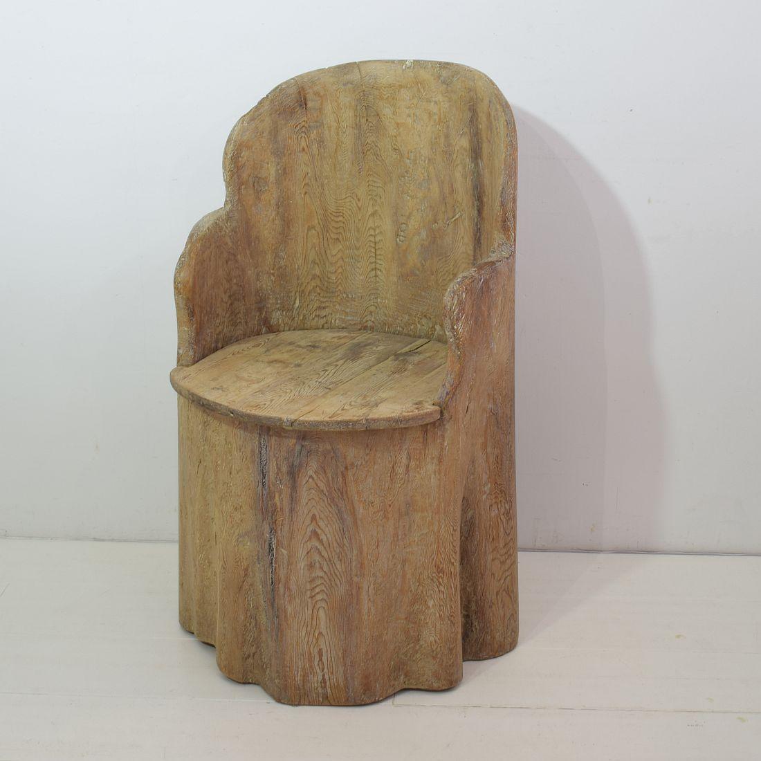 throne chair wood