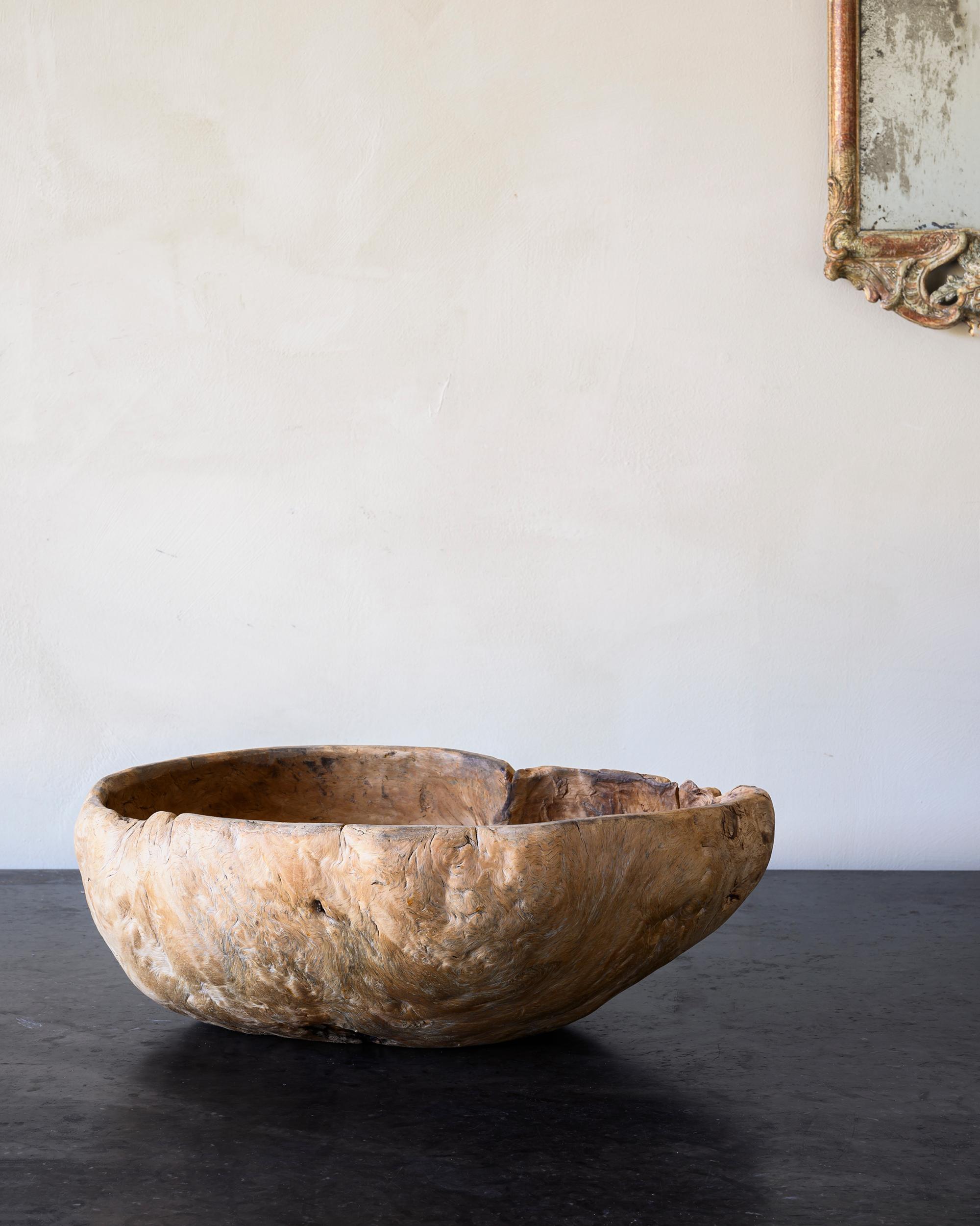 wooden oblong bowl