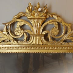 19th century Swedish Giltwood Mirror