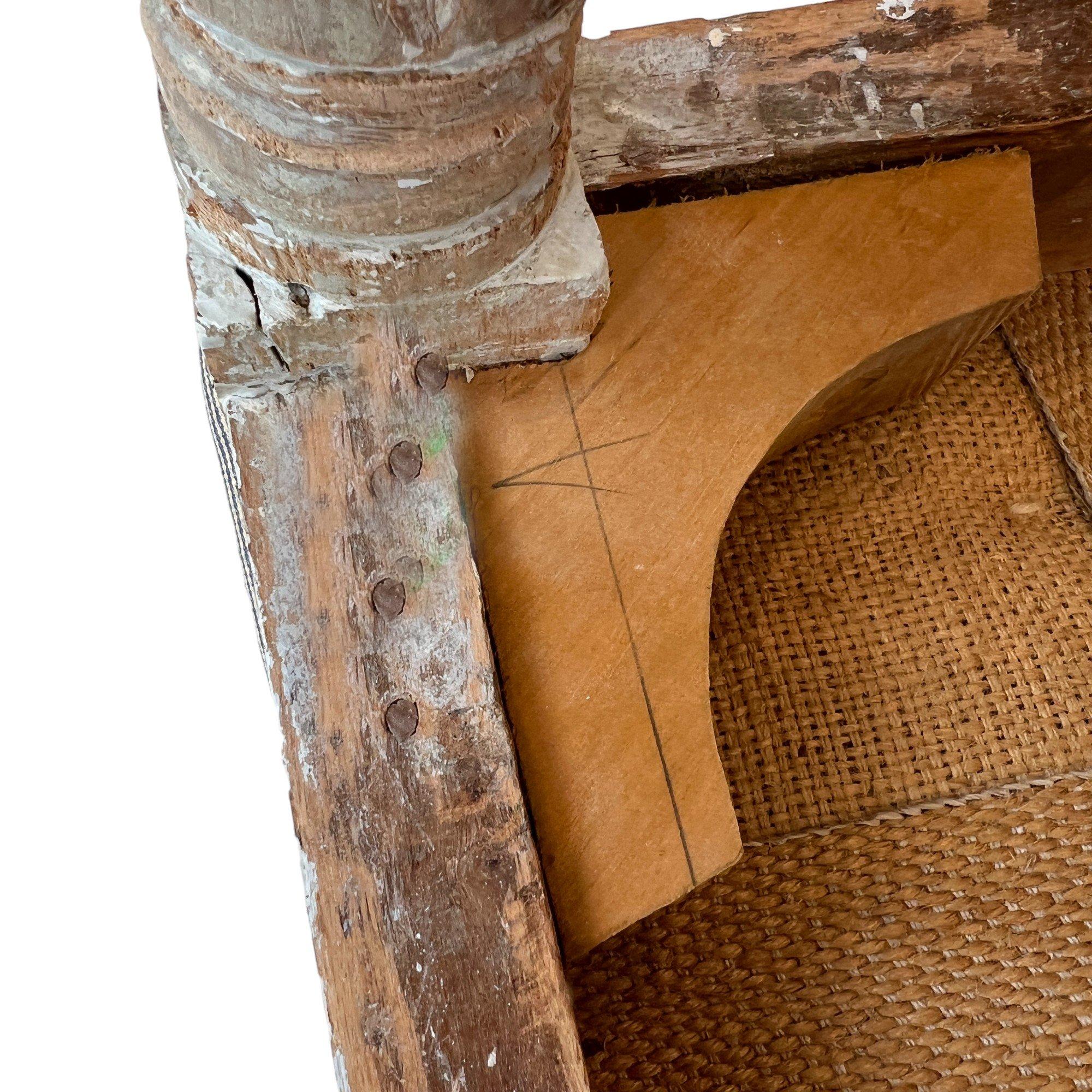 19. Jahrhundert Schwedisch Gustavianisch Antik Tabouret-Stool im Angebot 1
