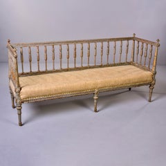 19th Century Swedish Gustavian Bench