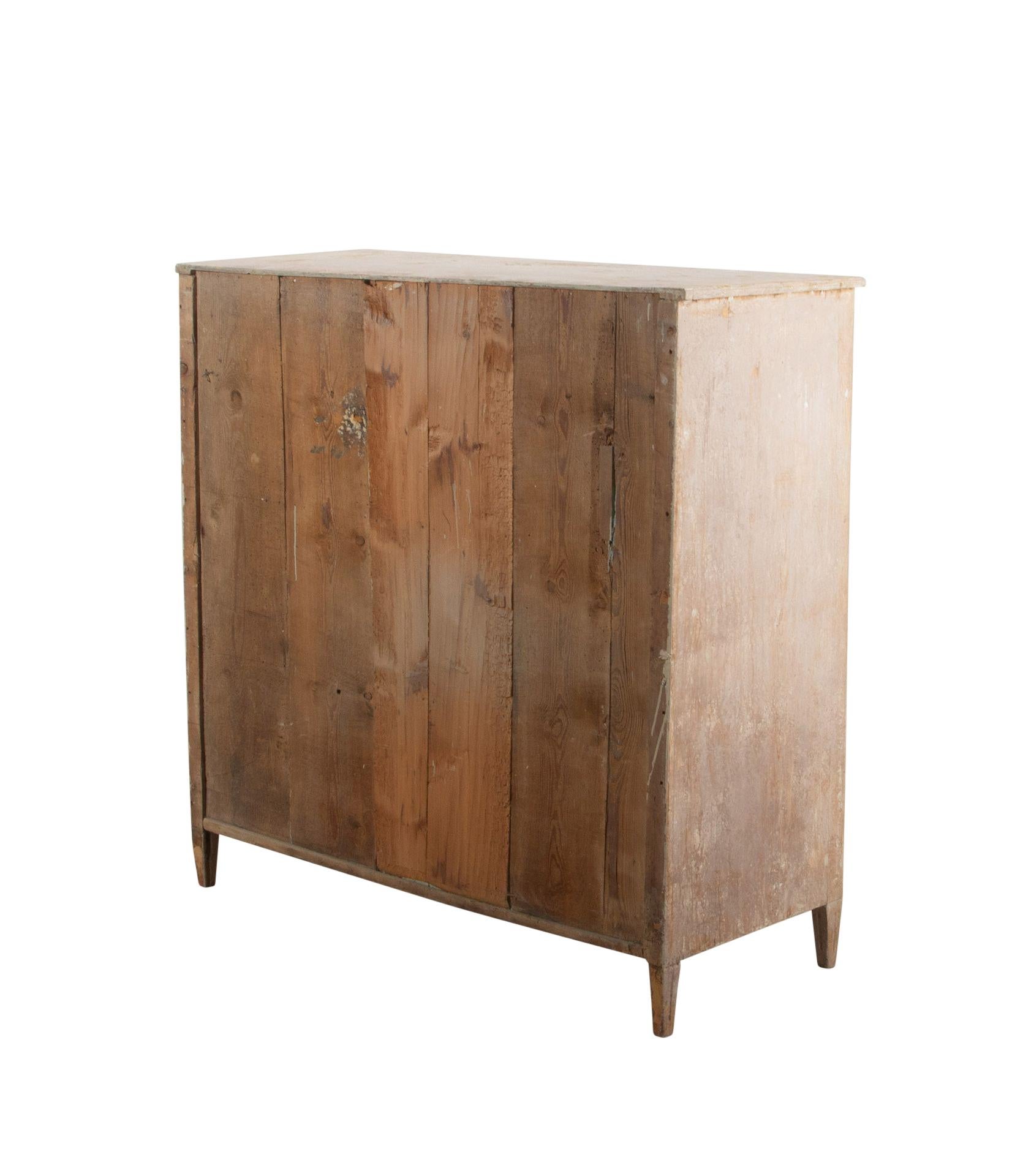 Wood 19th Century Swedish Gustavian Buffet For Sale
