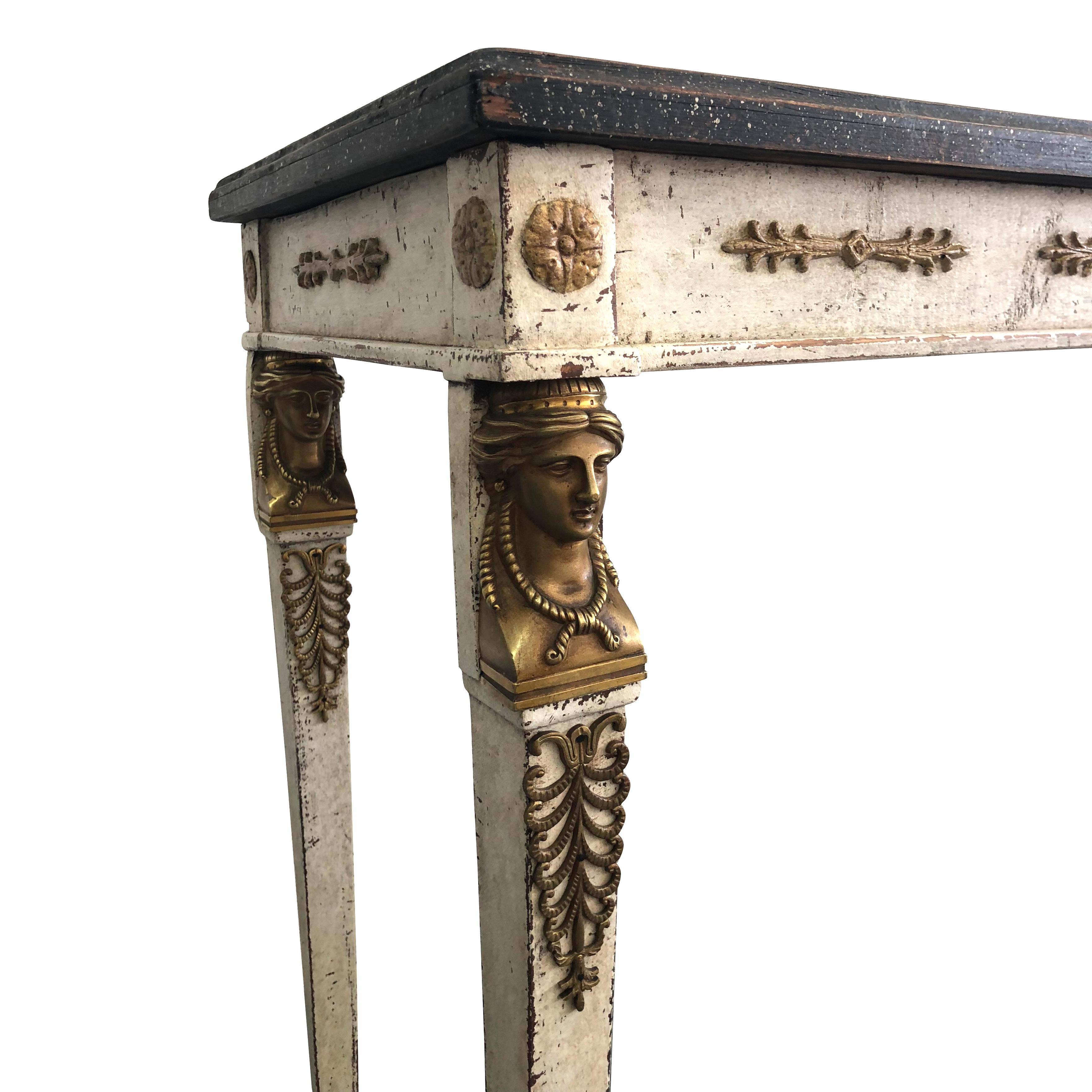 19th Century Swedish Gustavian Console Table (Holz)